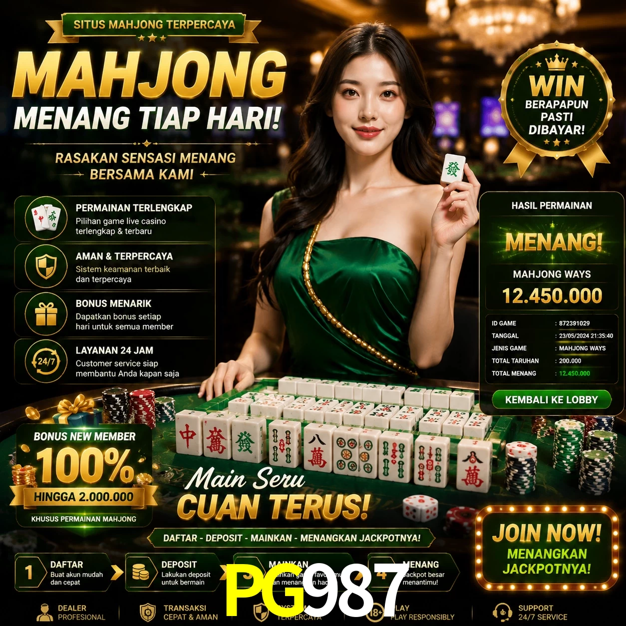 Cashback VIP PG987 - reembolso semanal